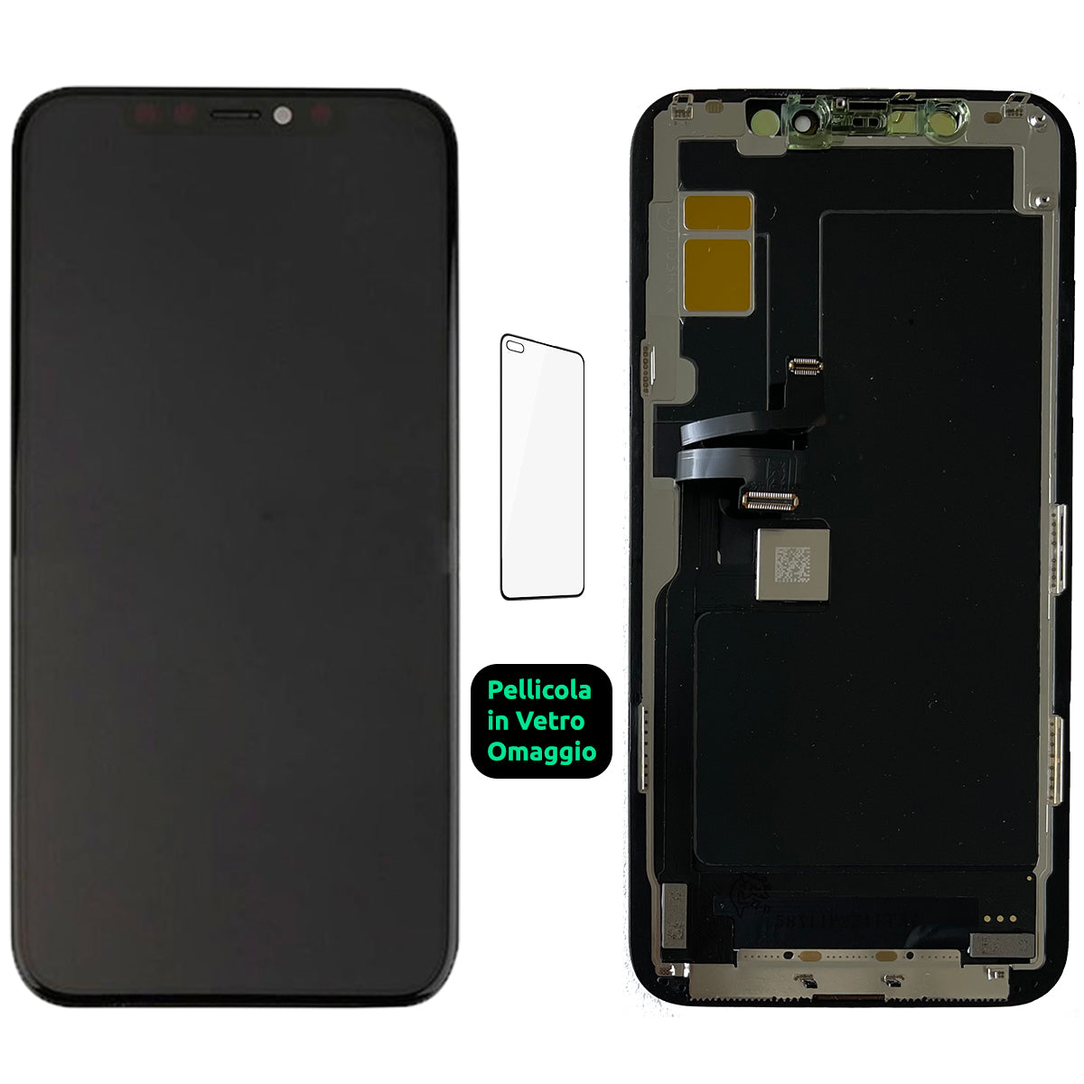 Display Schermo Lcd Incell Apple Iphone 11 Pro Touch Screen Vetro Nero