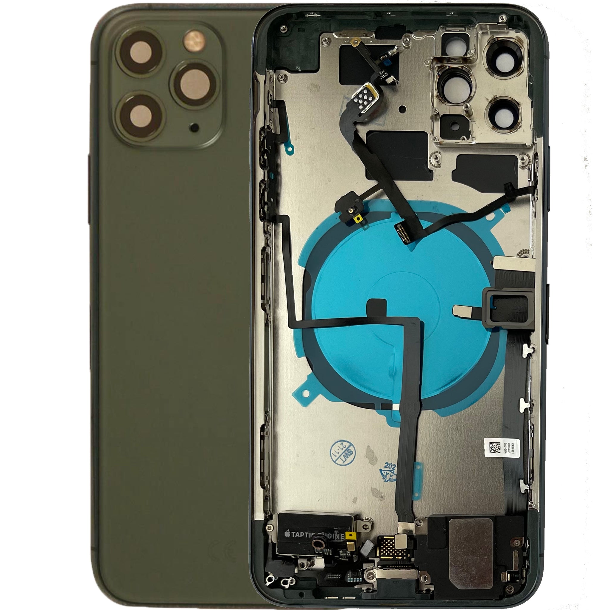 Scocca Posteriore Frame Telaio per Apple Iphone 11 Pro Max Back Case Cover