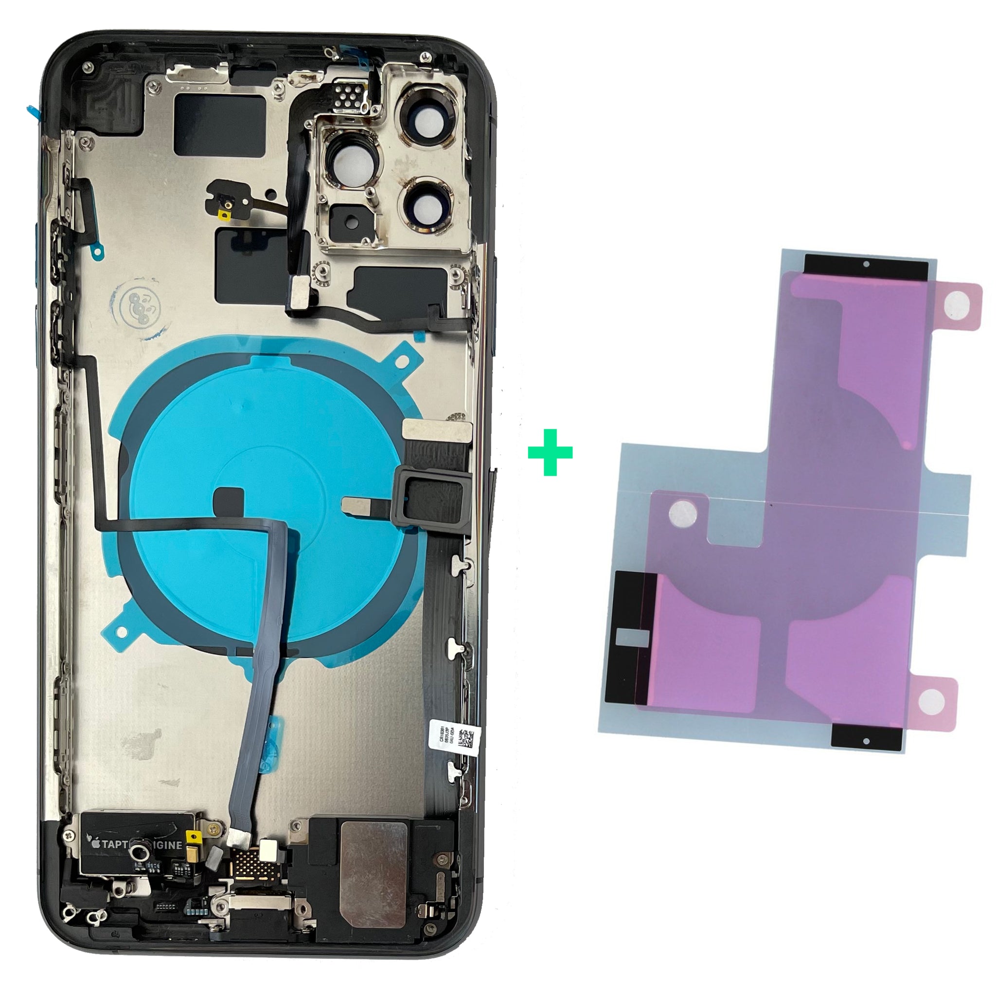 Scocca Posteriore Frame Telaio per Apple Iphone 11 Pro Max Back Case Cover