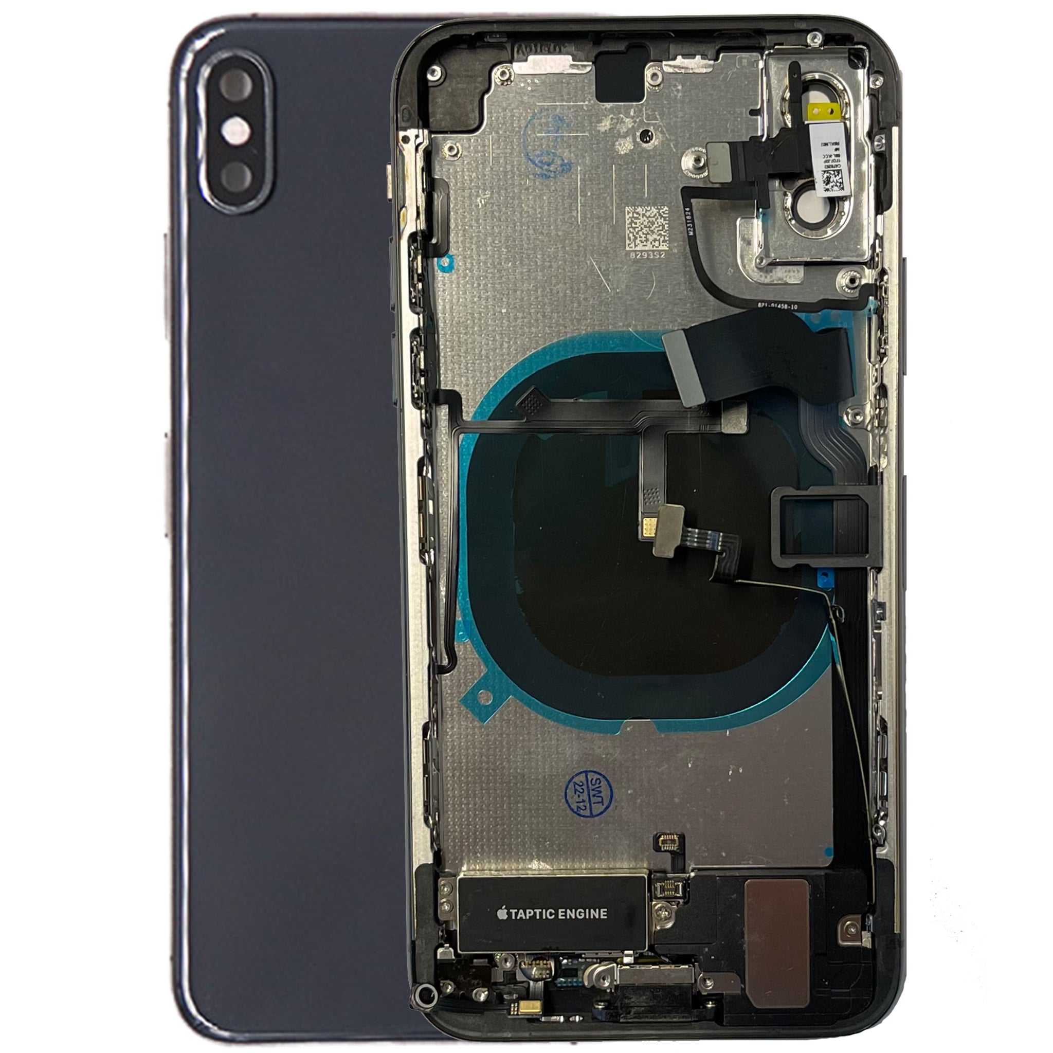 Scocca Posteriore Frame Telaio per Apple Iphone XS Back Case Cover