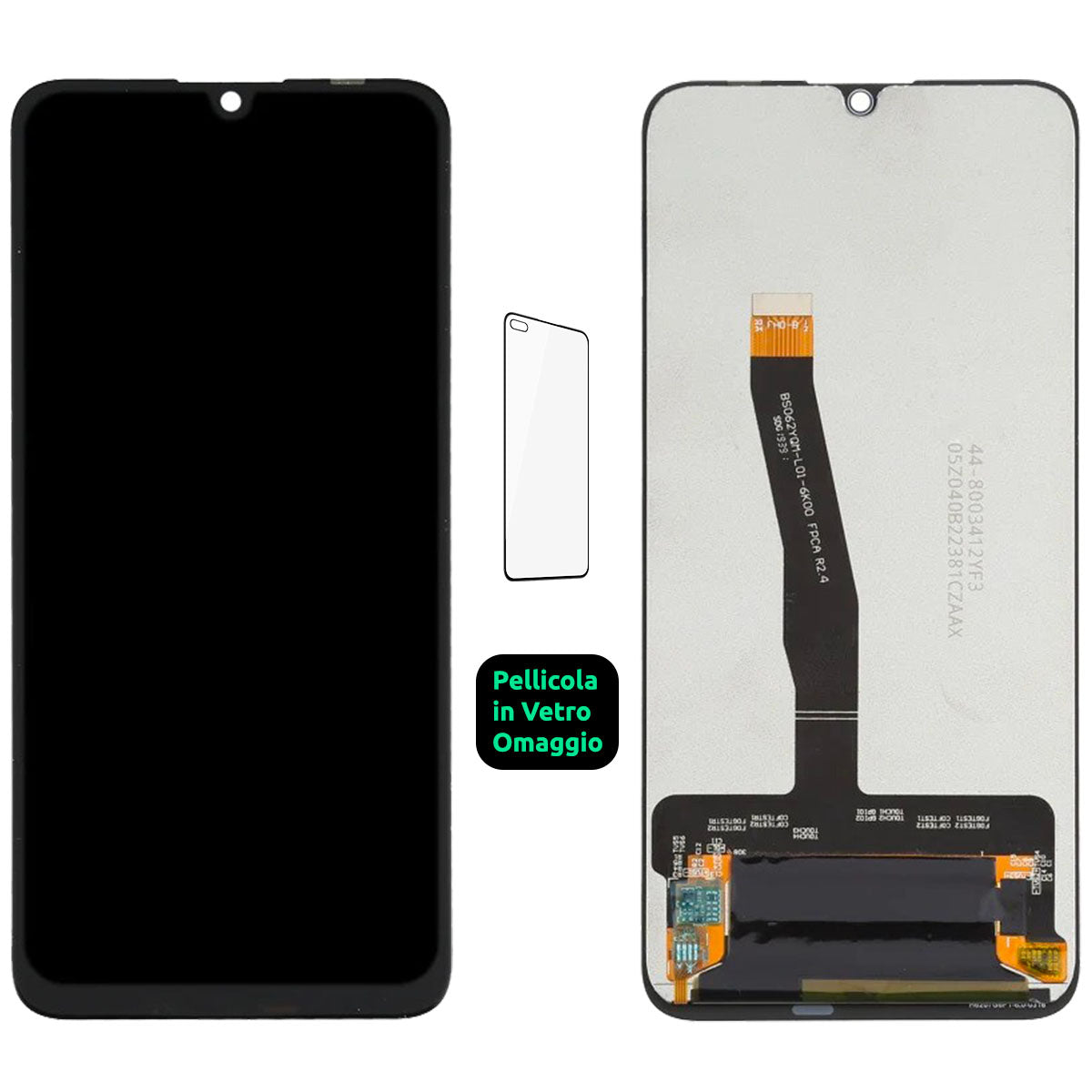 Display Schermo Lcd Huawei P Smart 2019 POT-LX1 POT-LX2 AL00 Touch Screen Vetro Nero