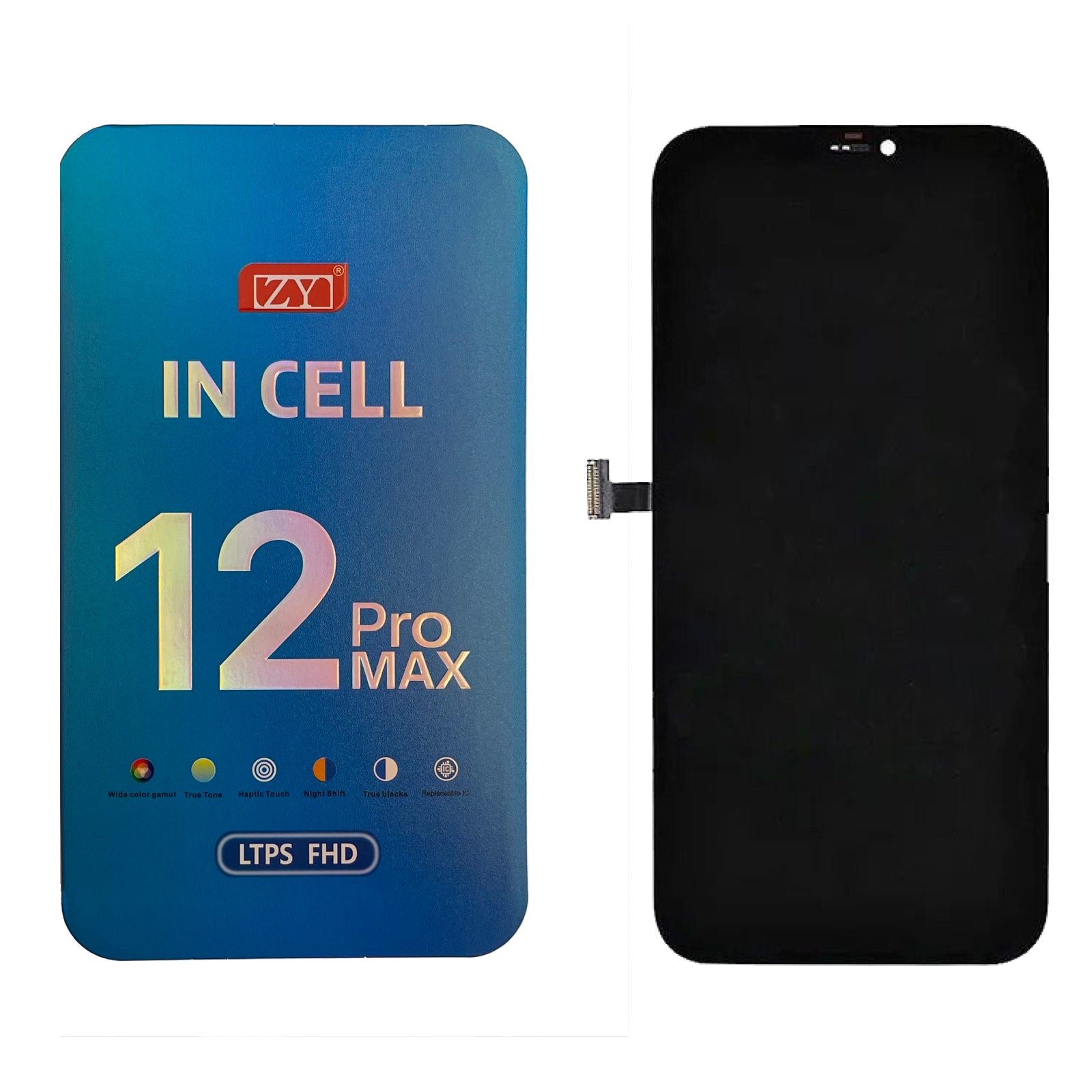 Display Lcd Schermo Touch Screen Apple Iphone 12 Pro Max ZY Incell Originale OEM A2342 A2410 A2411 A2412