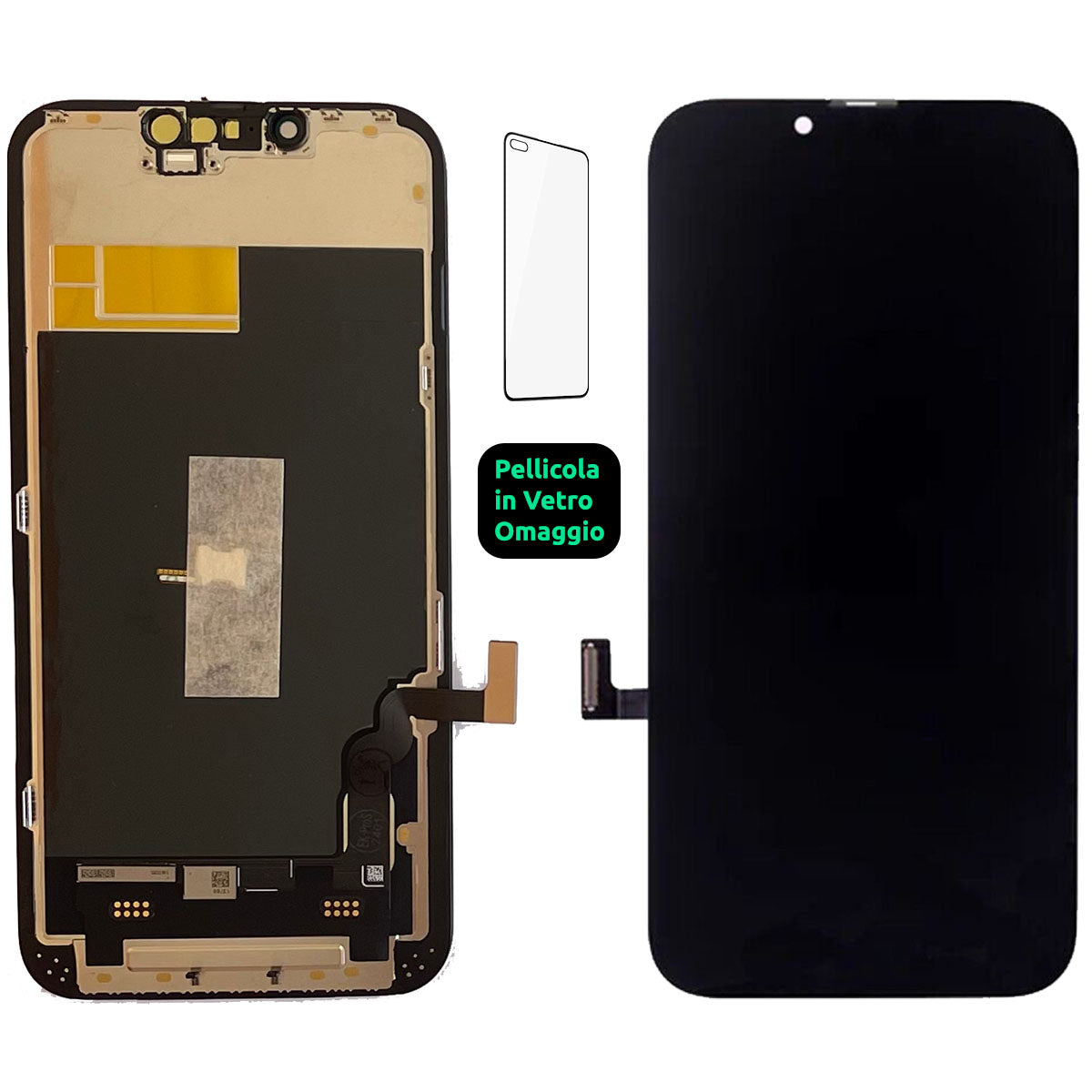 Display Lcd Schermo Touch Screen Apple Iphone 13 EK Pro Incell Originale OEM A2482 A2631 A2633 A2634 A2635