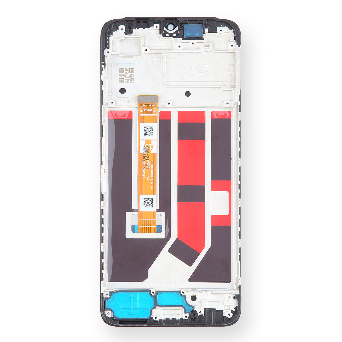 Display Schermo Lcd + Frame Oppo A38 4g CPH2579 Touch Screen Vetro Nero Retro