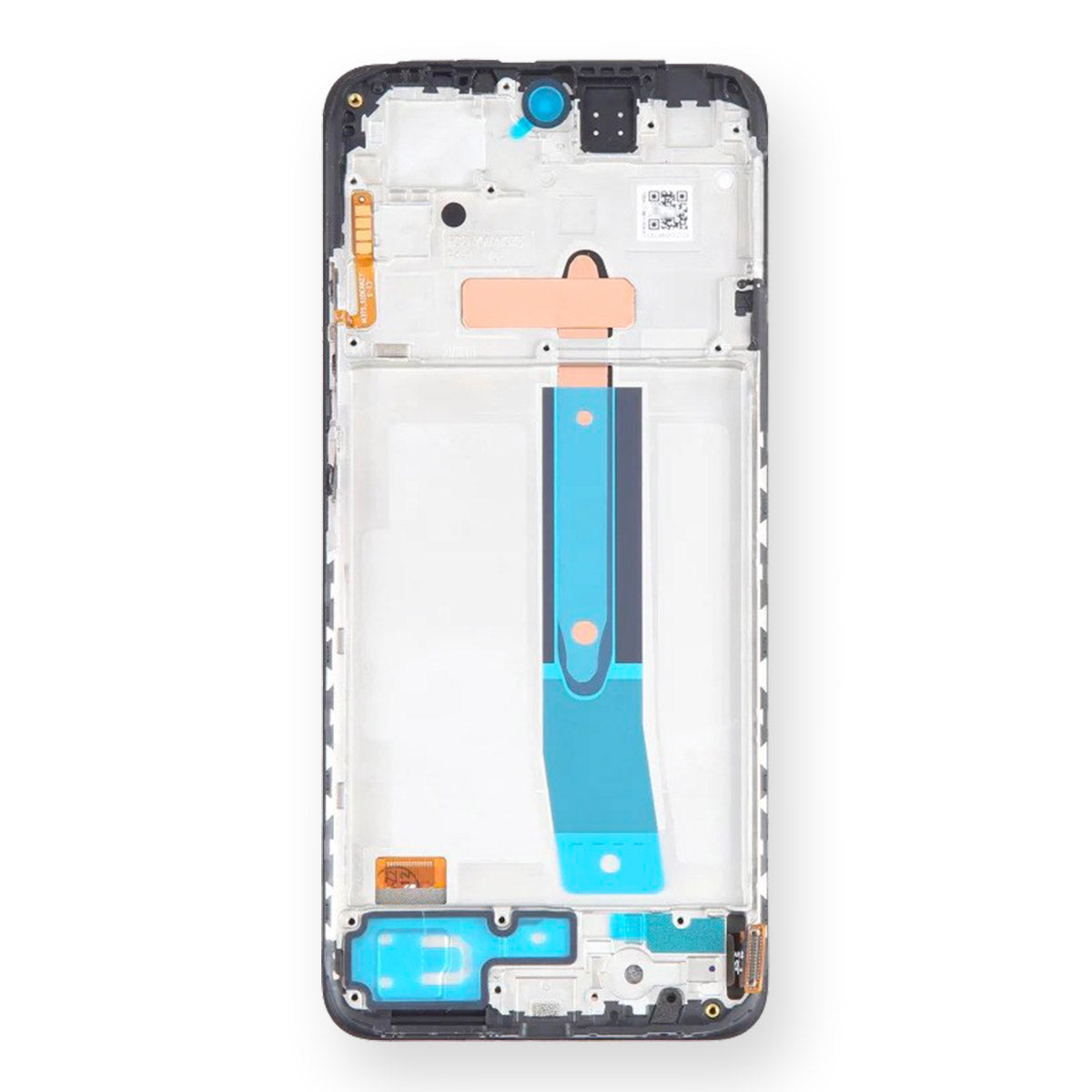 Display Schermo Lcd + Frame OLED Xiaomi Redmi Note 11S 4g 2201117SY Touch Screen Vetro Nero