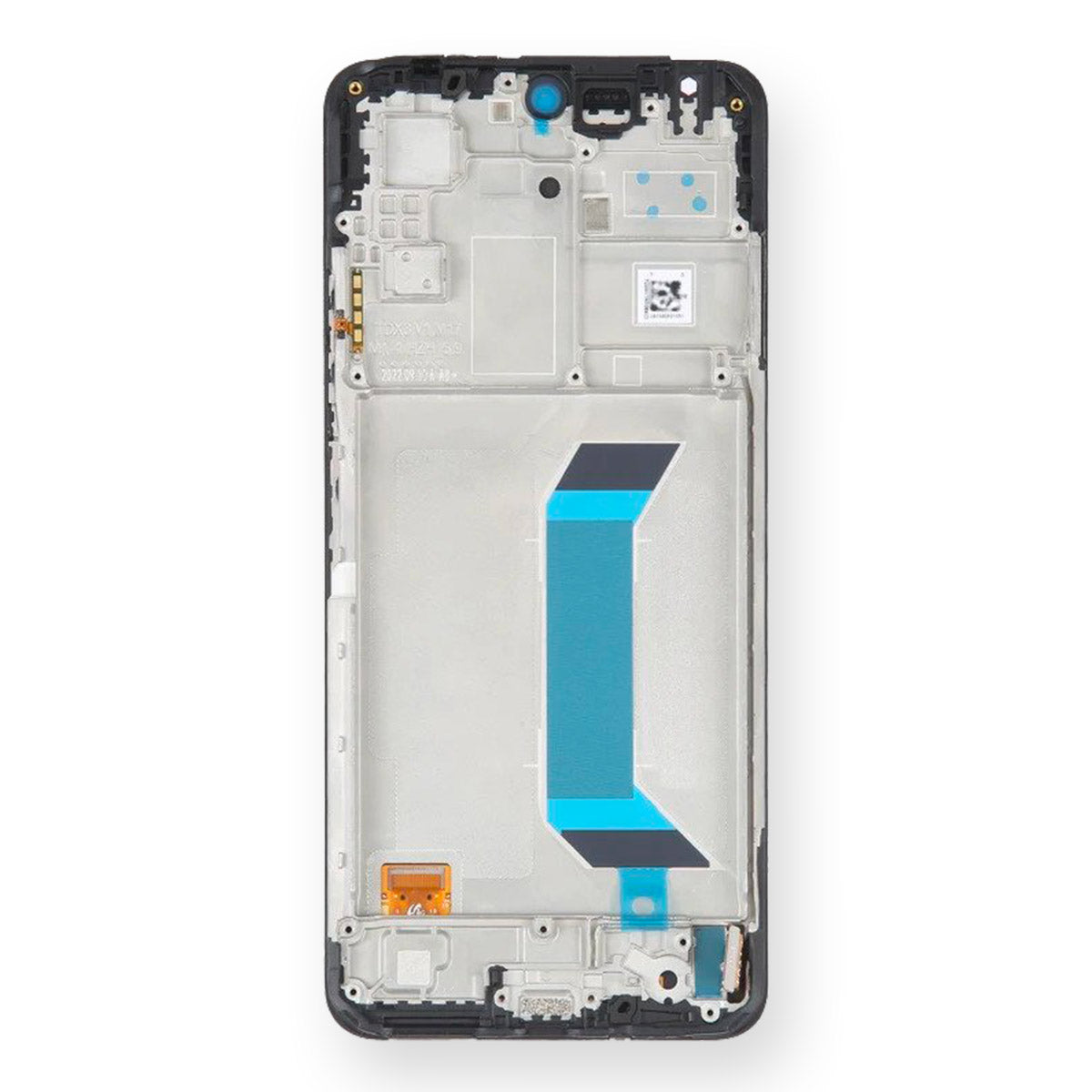 Display Schermo Lcd + Frame Xiaomi Redmi Note 12 5g 22101317C Touch Screen Vetro Nero Retro