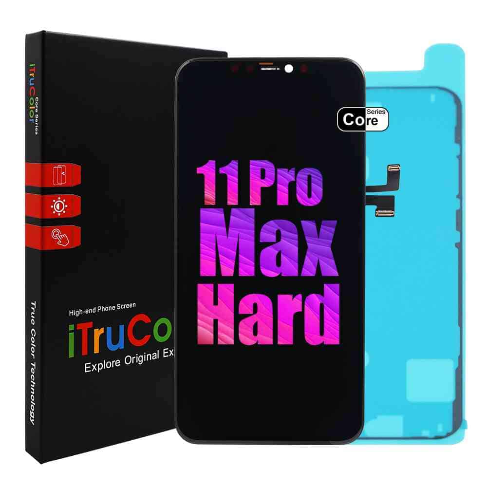 Display Schermo Lcd Hard Oled iTruColor Apple Iphone 11 Pro Max Touch Screen Vetro Nero