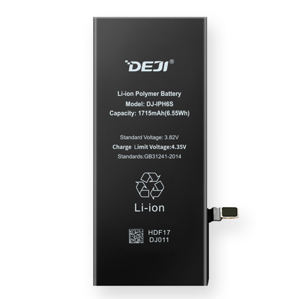 Batteria di Ricambio Pila Deji per Apple Iphone 6S 1715mAh Fronte