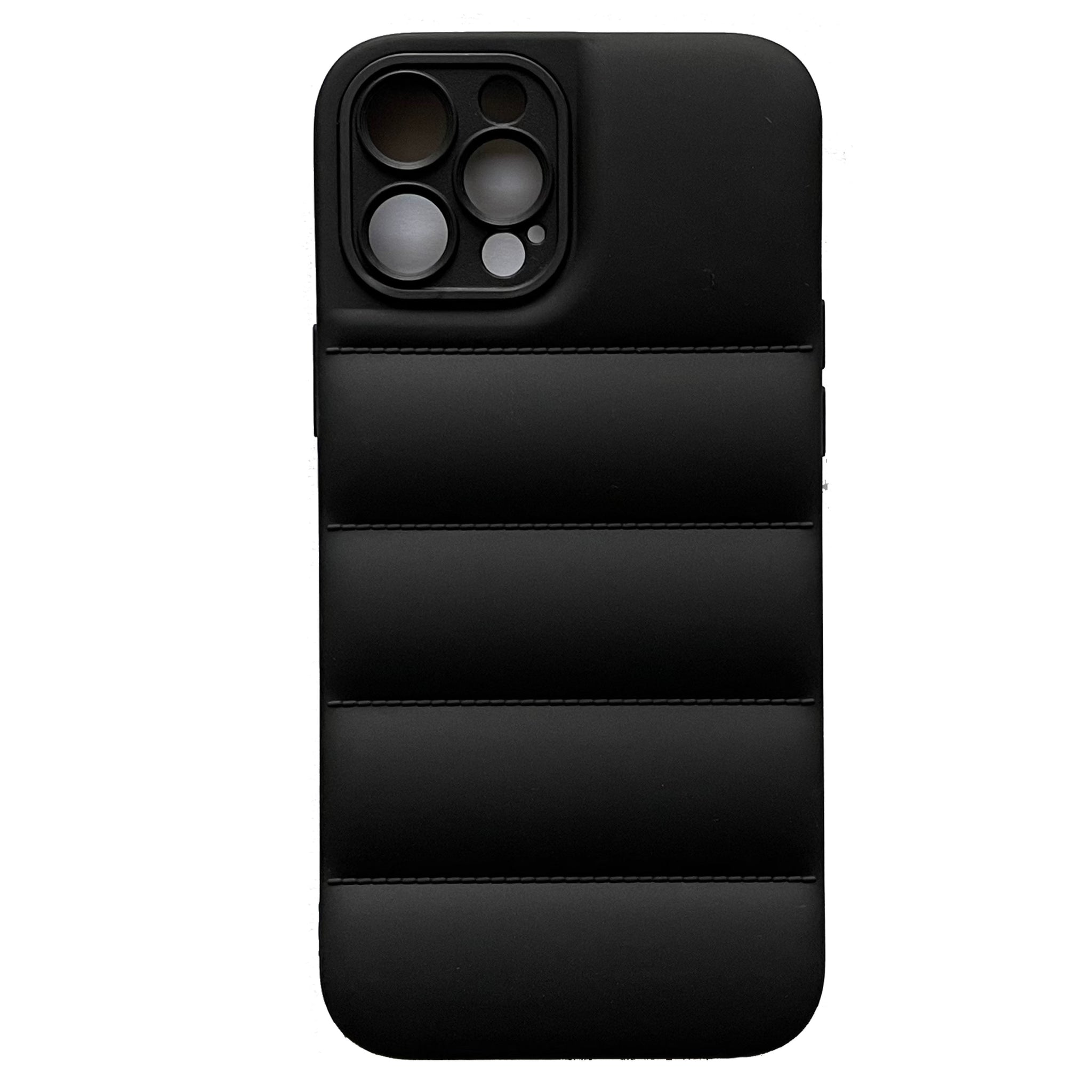 Cover Custodia Piumino Puffer Stile North Face per Apple Iphone 14 13 12 Mini Pro Max 11 XS XR X