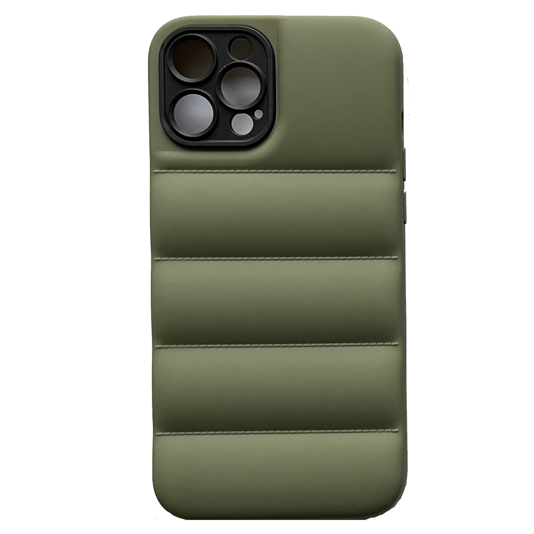 Cover Custodia Piumino Puffer Stile North Face per Apple Iphone 14 13 12 Mini Pro Max 11 XS XR X