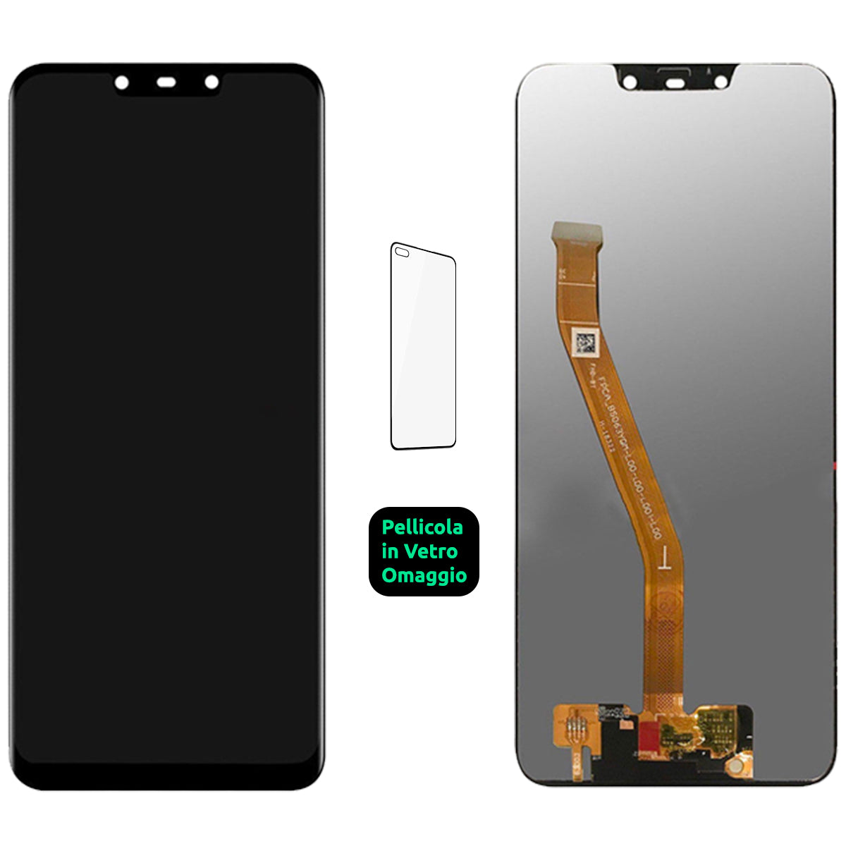 Display Schermo Lcd Huawei Mate 20 Lite SNE-LX1 SNE-AL00 Touch Screen Vetro Nero