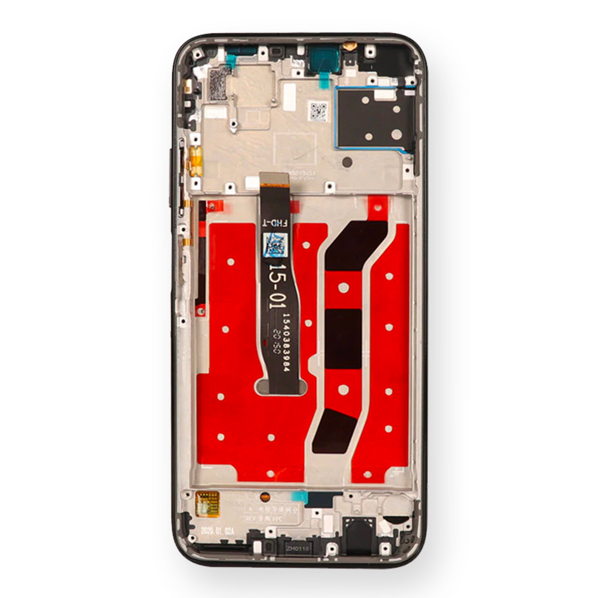 Display Schermo Lcd + Frame Huawei P40 Lite JNY-L21A JNY-LX1 LX2 Touch Screen Vetro Nero