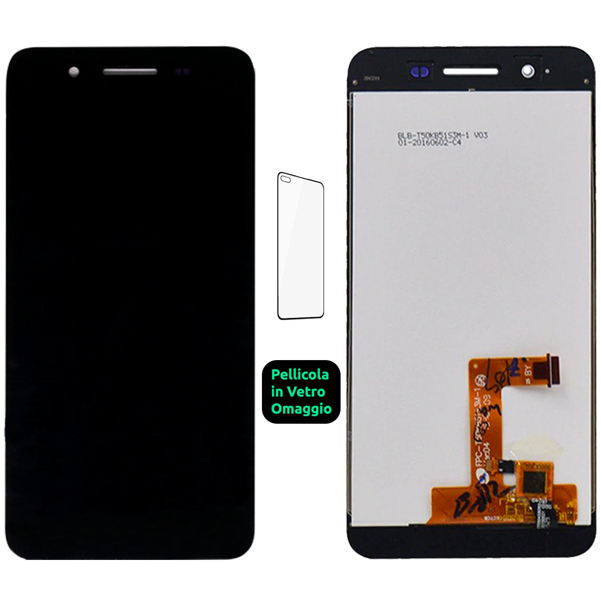 Display Schermo Lcd Huawei P8 Lite Smart TAG-L01 Touch Screen Nero