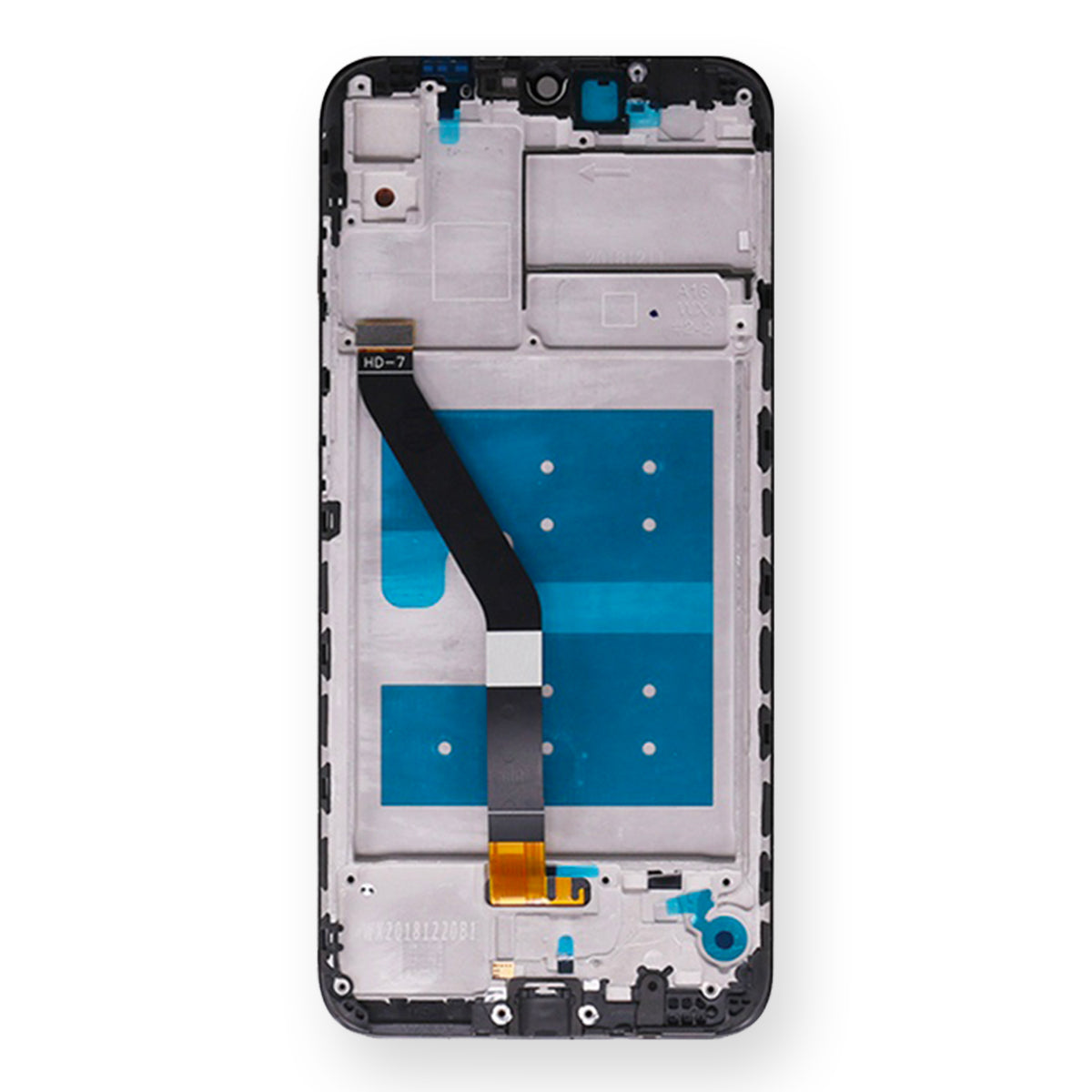 Display Schermo Lcd + Frame Huawei Y6 2019 MRD-LX1 LX2 Touch Screen Vetro Nero