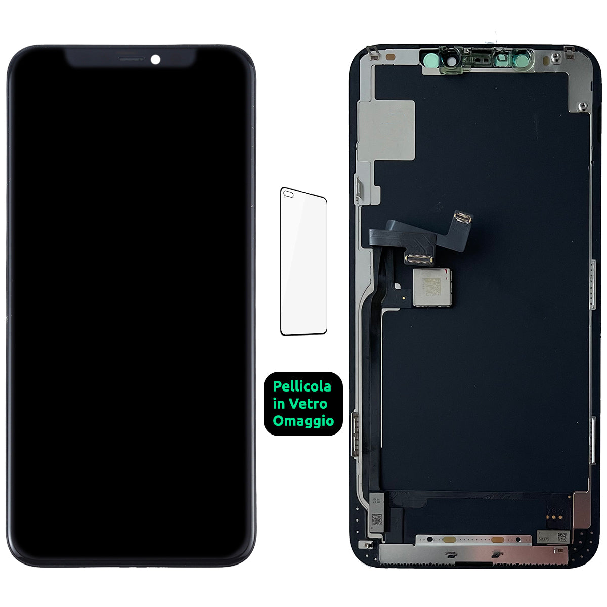 Display Schermo Lcd Hard Oled Apple Iphone 11 Pro Max Touch Screen Vetro Nero