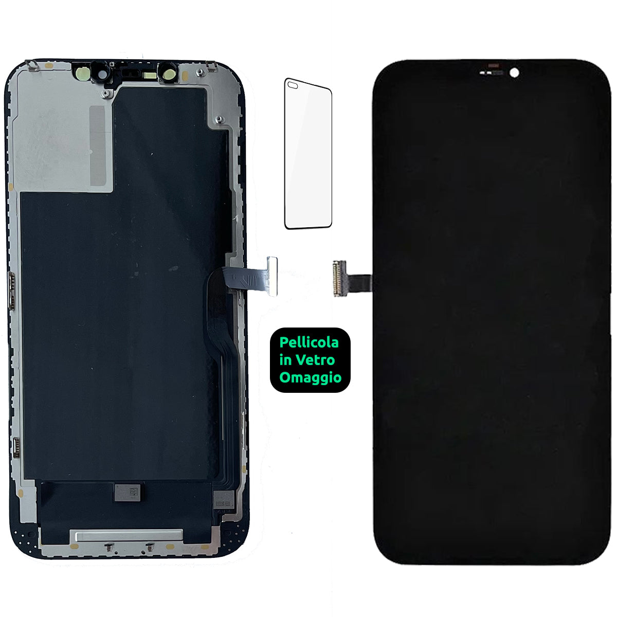 Display Lcd Schermo Touch Screen Apple Iphone 12 Pro Max EK Pro Incell Originale OEM A2342 A2410 A2411 A2412