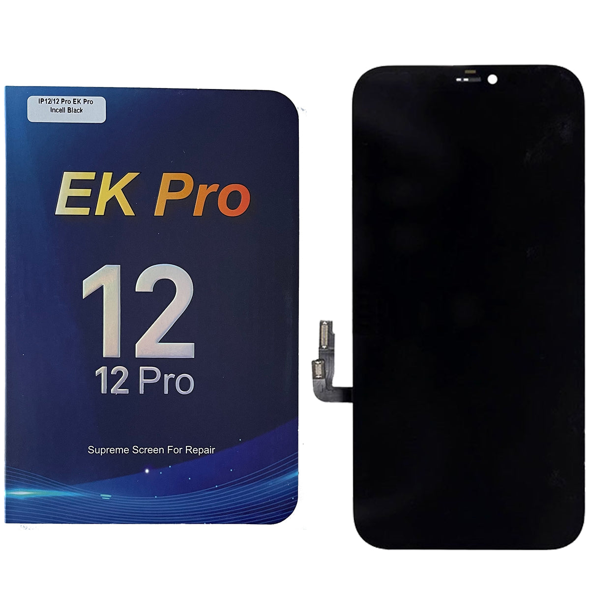 Display Lcd Schermo Touch Screen Apple Iphone 12 / 12 Pro EK Pro Incell Originale A2172 A2402 A2403 A2404 A2341 A2406 A2407 A2408