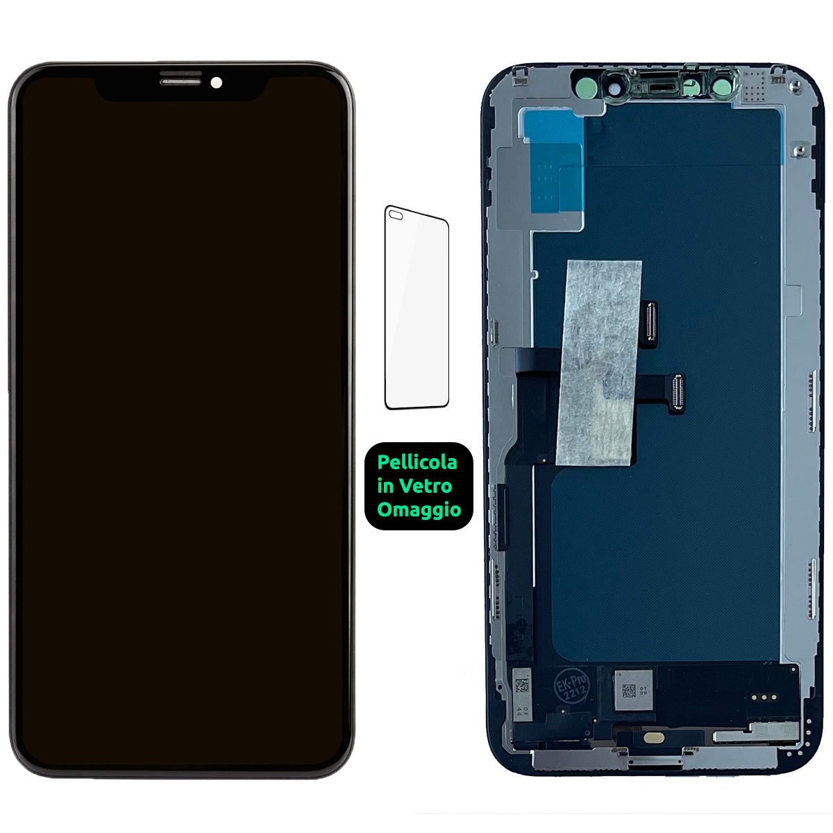 Display Lcd Schermo Touch Screen Apple Iphone XS EK Pro Incell Originale OEM A1920 A2097 A2098 A2100