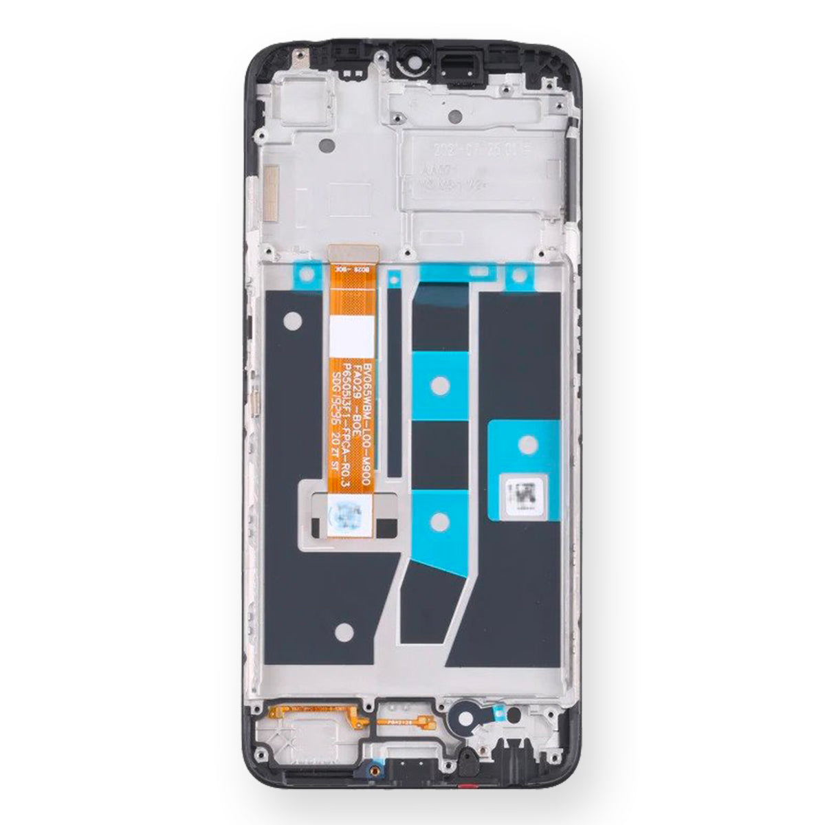 Display Schermo Lcd + Frame Oppo A16 CPH2269 A16S CPH2271 Touch Screen Vetro Nero