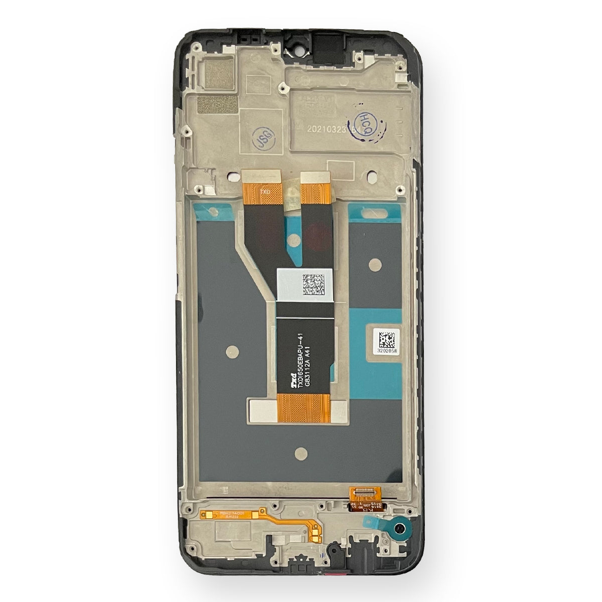 Display Schermo Lcd + Frame Oppo Realme C20 RMX3061 / C20A RMX3063 / C21 RMX3201 Touch Screen Vetro Nero