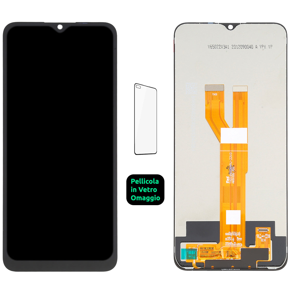 Display Schermo Lcd Oppo Realme C20 RMX3061 / C20A RMX3063 / C21 RMX3201 Touch Screen Vetro Nero