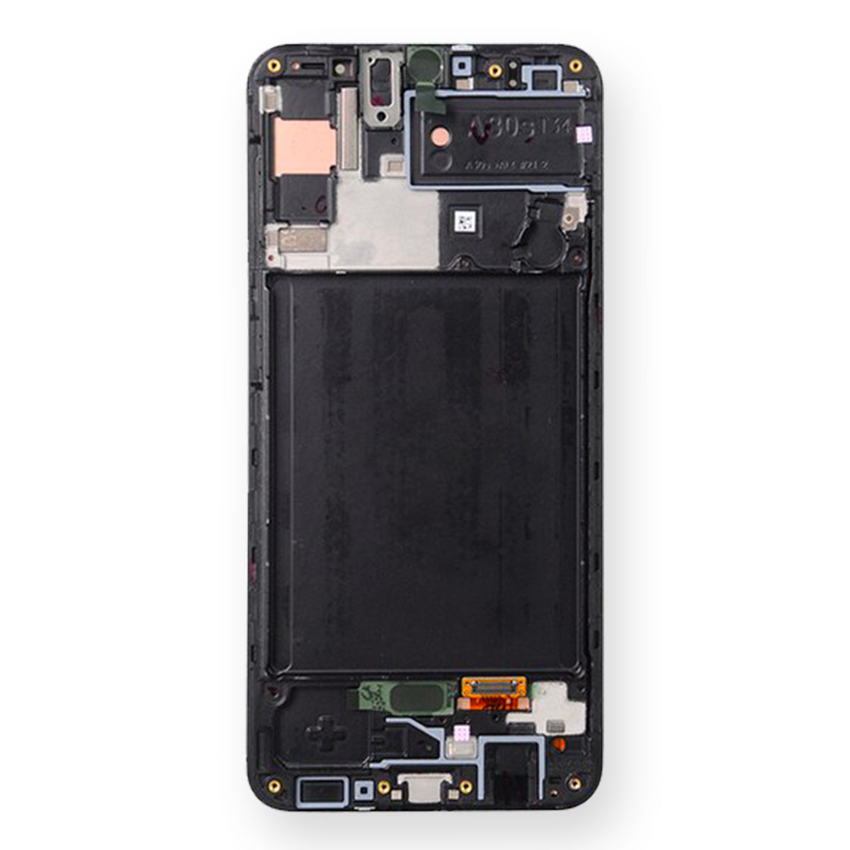 Display Schermo Lcd + Frame Oled Samsung Galaxy A30S SM-A307F Touch Screen Vetro Nero