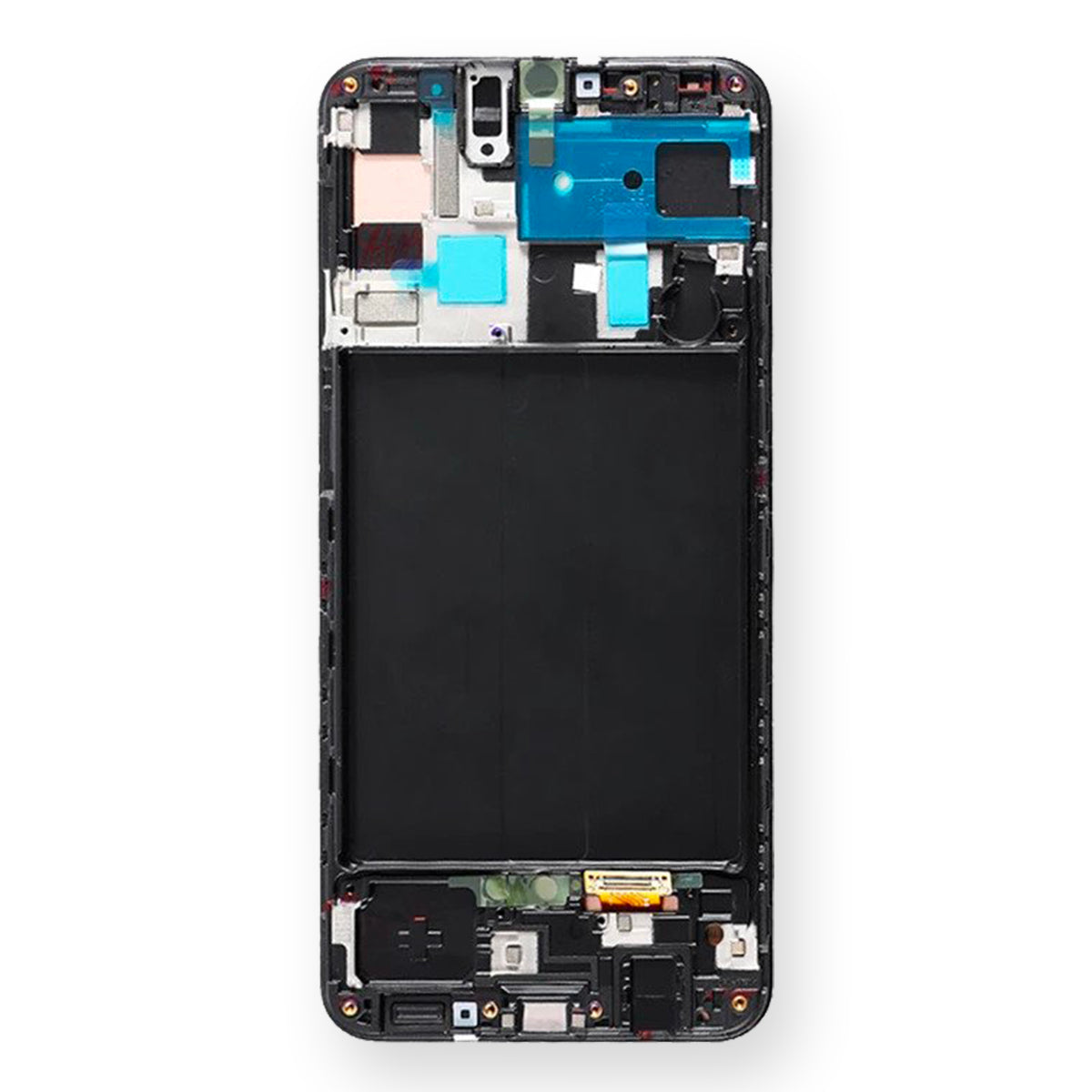 Display Schermo Lcd + Frame OLED Samsung Galaxy A50 SM-A505F Touch Screen Nero