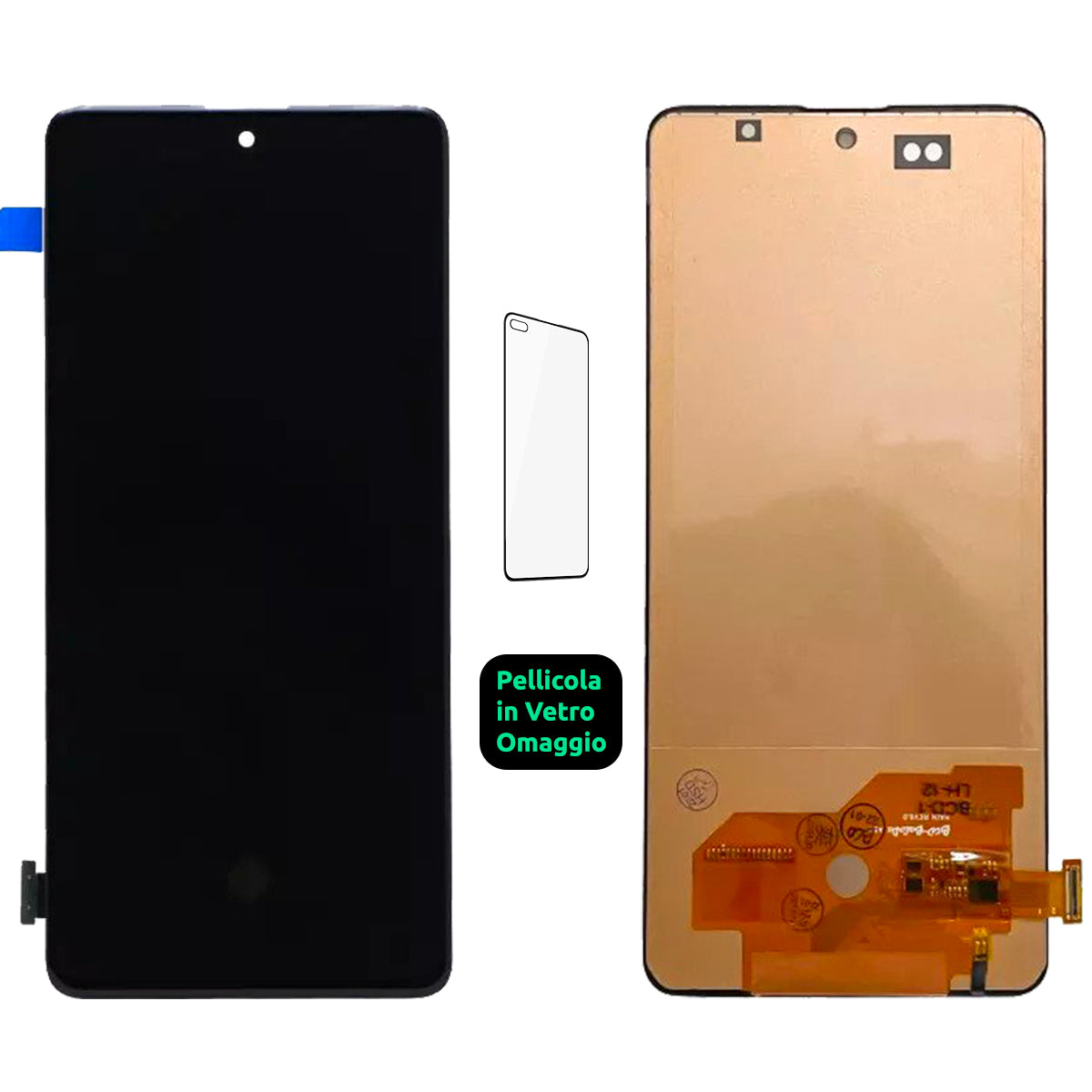 Display Schermo Lcd Tft Samsung Galaxy A51 SM-A515F Touch Screen Vetro Nero