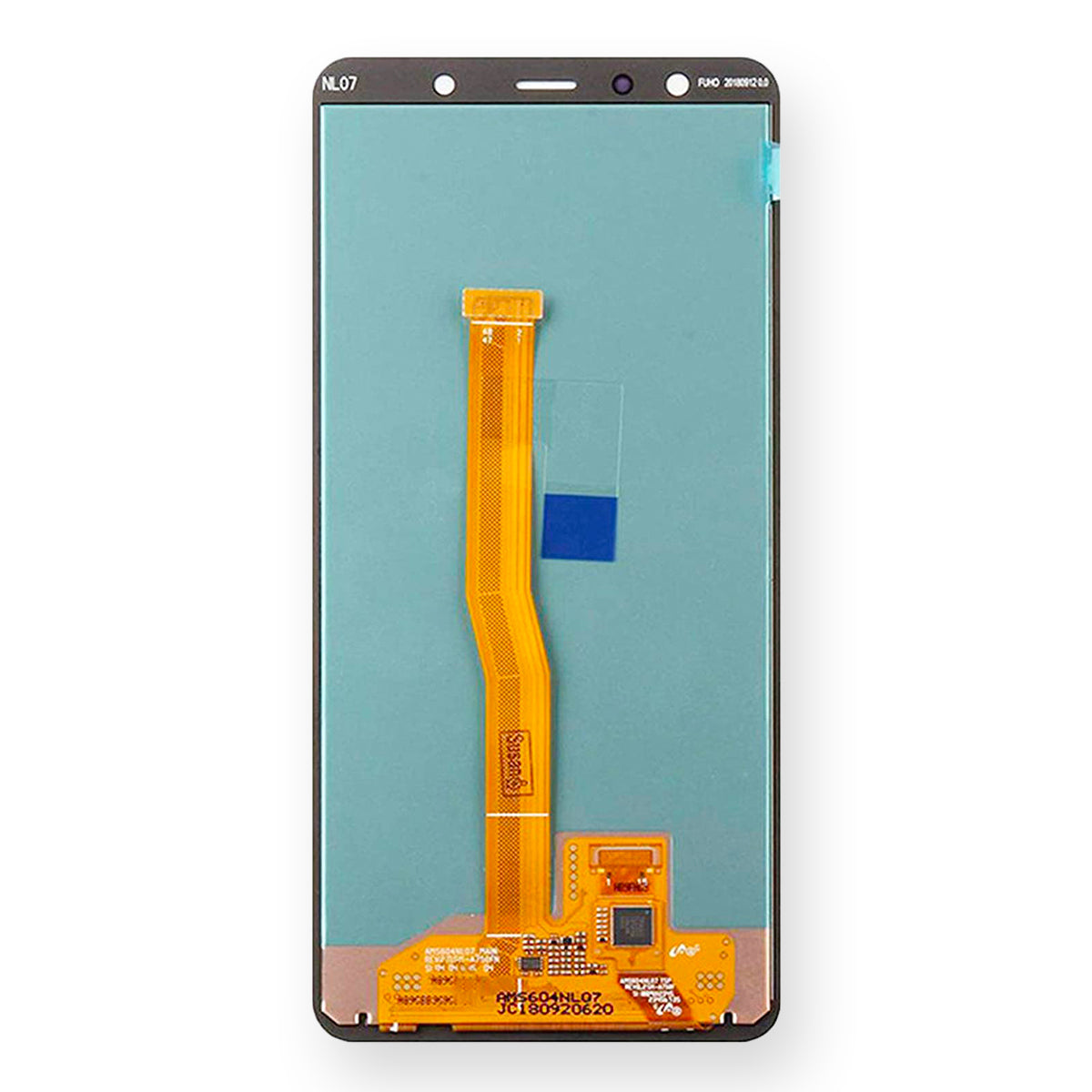 Display Schermo Lcd OLED Samsung Galaxy A7 2018 SM-A750F Touch Screen Vetro Nero