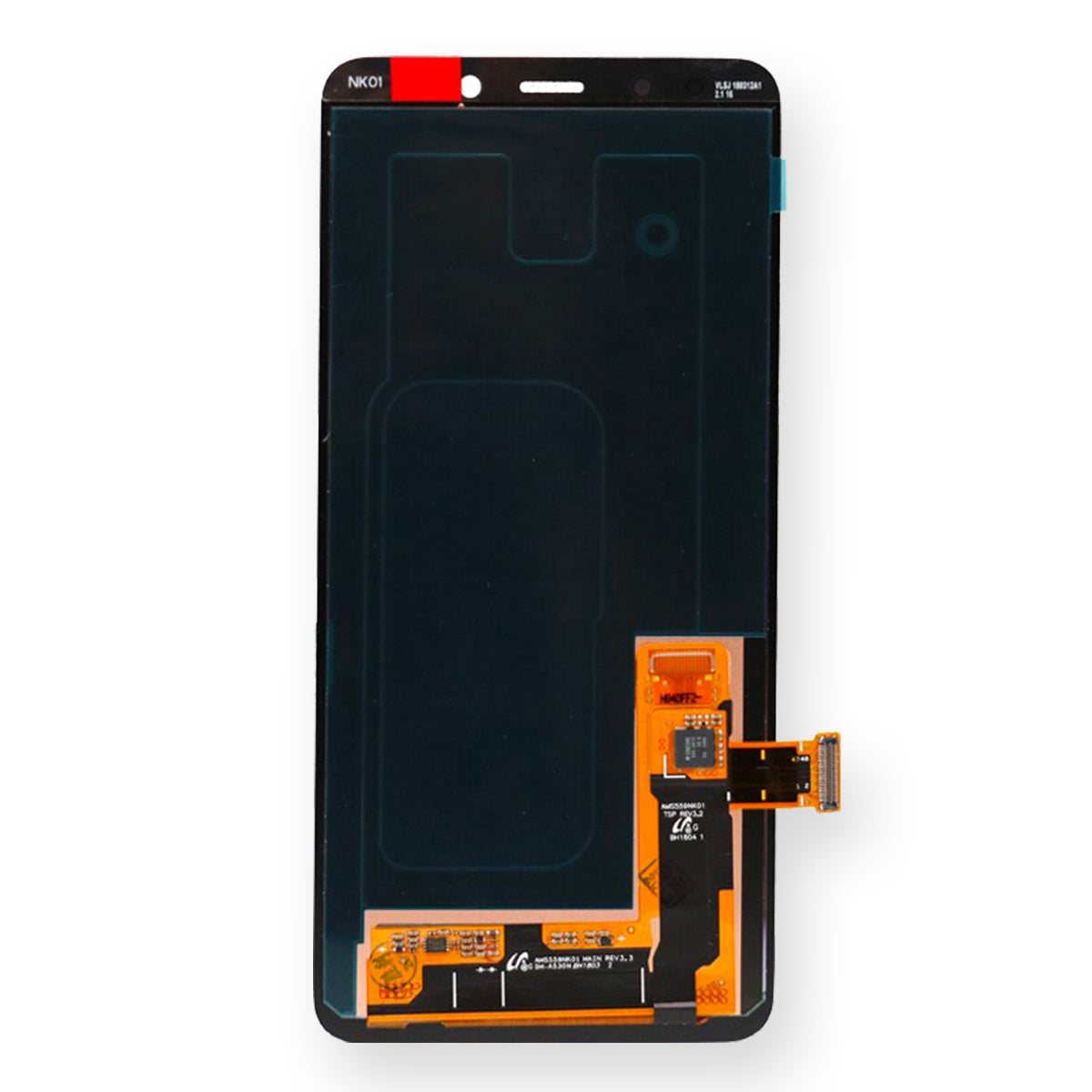 Display Schermo Lcd Oled Samsung Galaxy A8 2018 SM-A530F/FN Touch Screen Vetro Nero