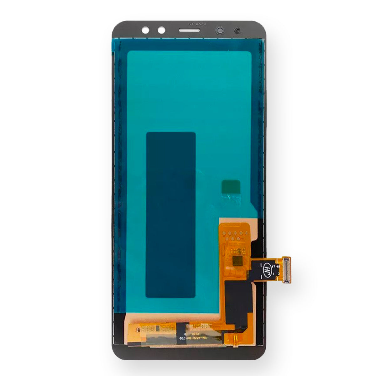 Display Schermo Lcd Tft Samsung Galaxy A8 2018 SM-A530F/FN Touch Screen Vetro Nero