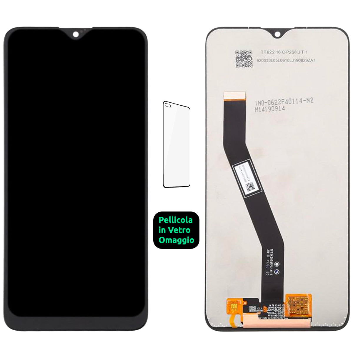 Display Schermo Lcd Xiaomi Redmi 8 M1908C3IG / 8A M1908C3KG Touch Screen Vetro Nero