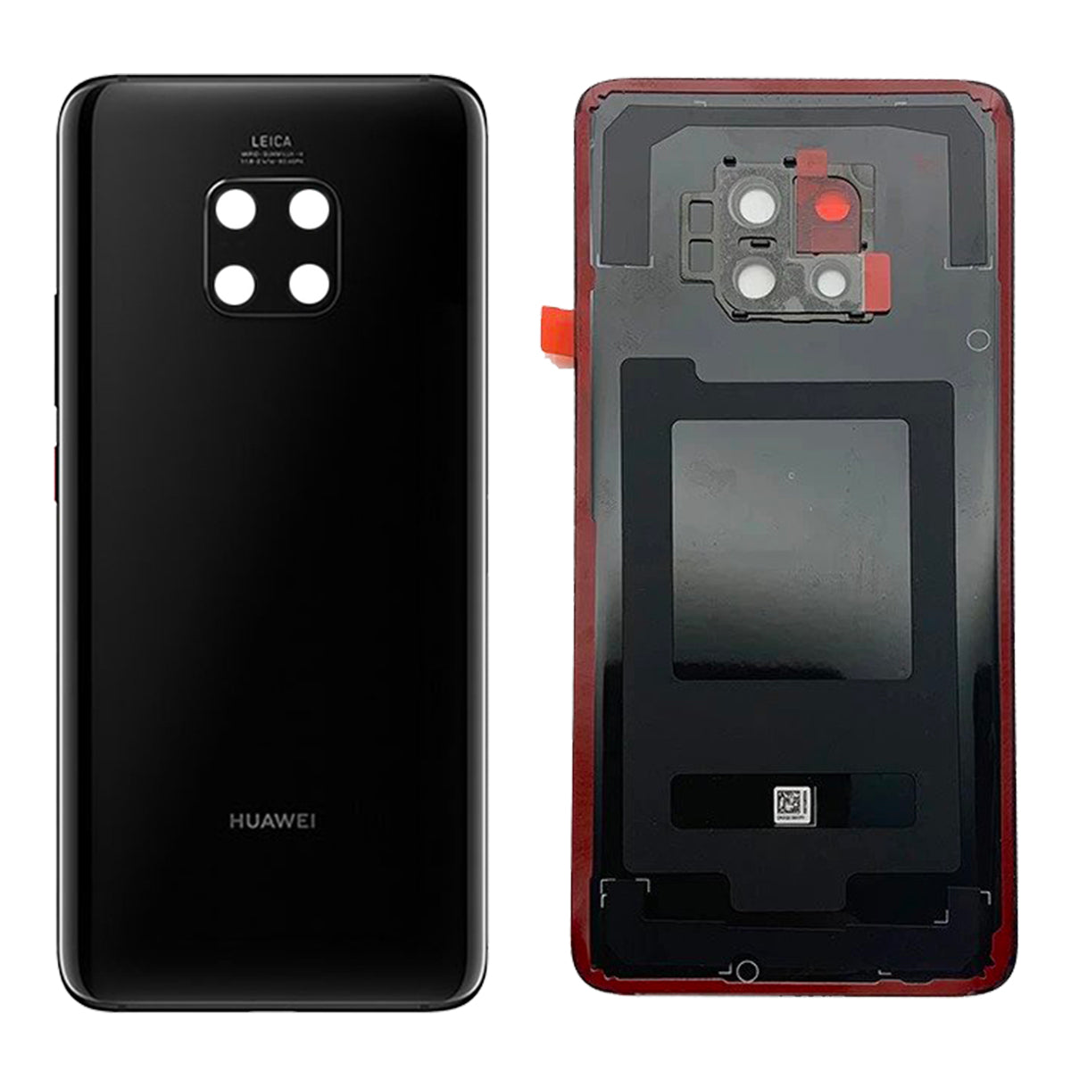 Scocca Posteriore + Vetro Fotocamera per Huawei Mate 20 Pro LYA-L09 L29 Telaio Vetro Coperchio Back Cover Copri Batteria