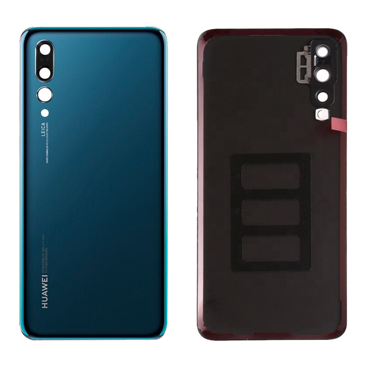 Scocca Posteriore + Vetro Fotocamera per Huawei P20 Pro CLT-L09 CLT-L29 Telaio Vetro Coperchio Back Cover Copri Batteria