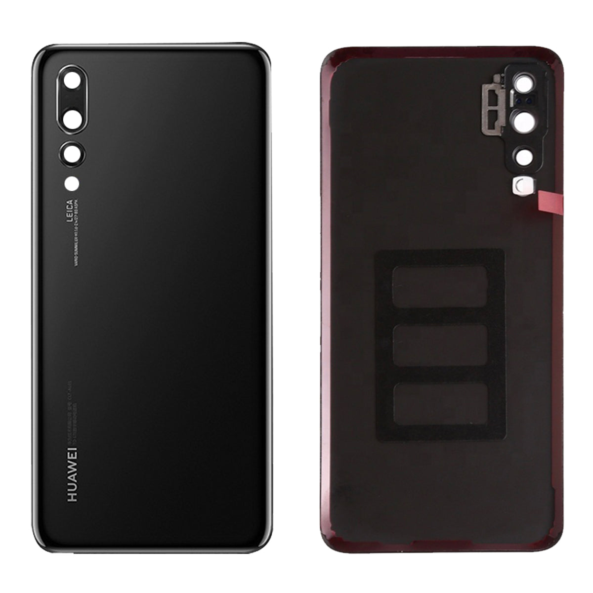 Scocca Posteriore + Vetro Fotocamera per Huawei P20 Pro CLT-L09 CLT-L29 Telaio Vetro Coperchio Back Cover Copri Batteria