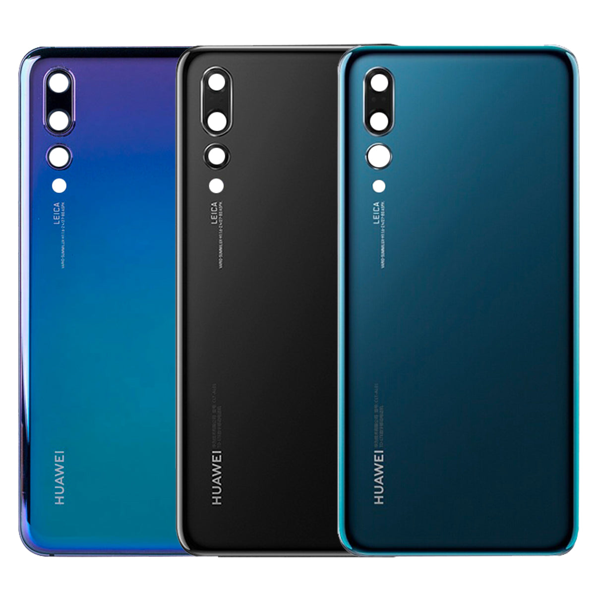 Scocca Posteriore + Vetro Fotocamera per Huawei P20 Pro CLT-L09 CLT-L29 Telaio Vetro Coperchio Back Cover Copri Batteria