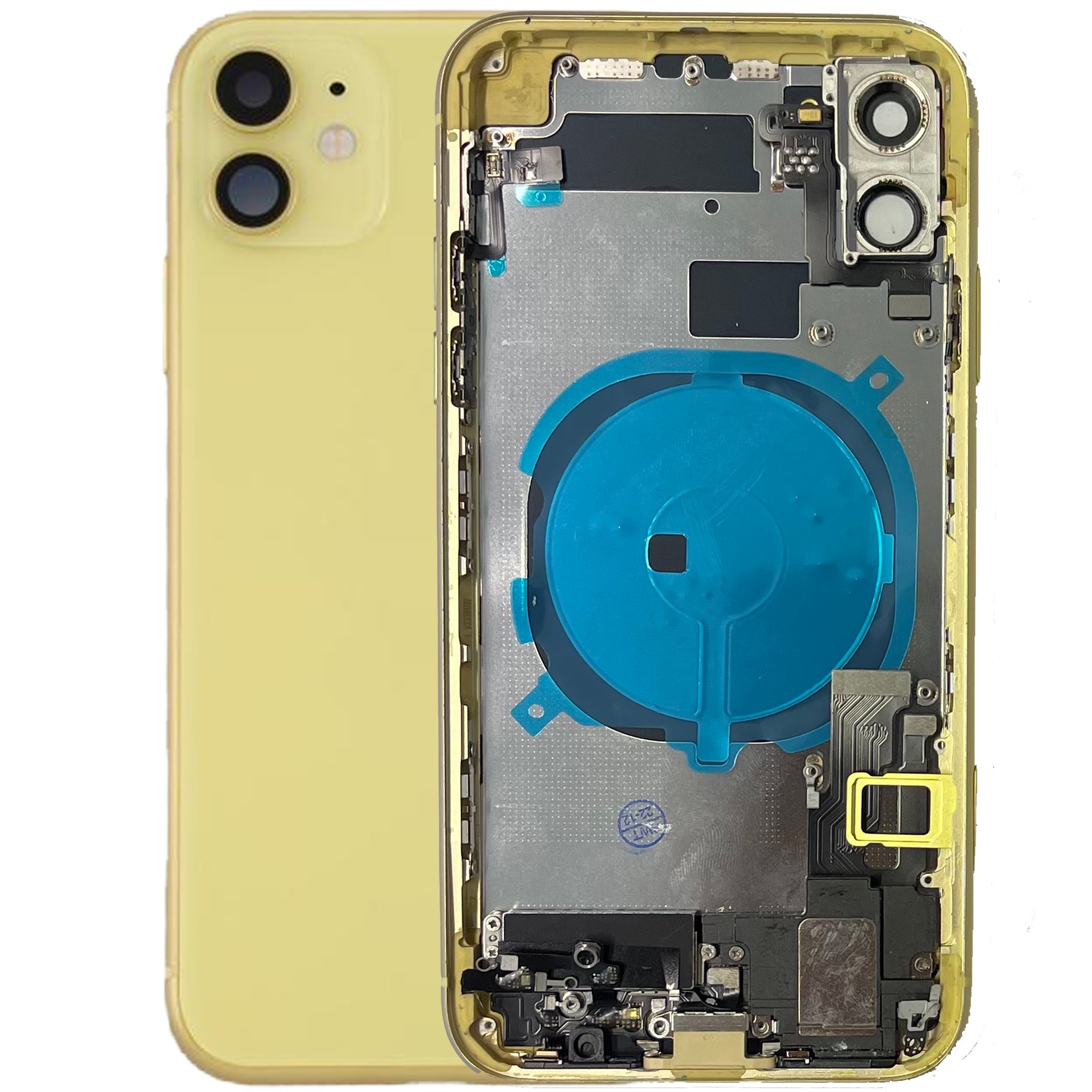 Scocca Posteriore Frame Telaio per Apple Iphone 11 Back Case Cover