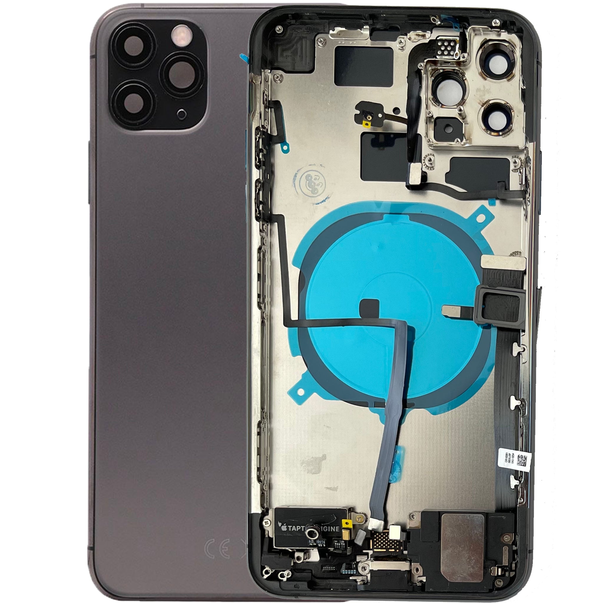 Scocca Posteriore Frame Telaio per Apple Iphone 11 Pro Max Back Case Cover