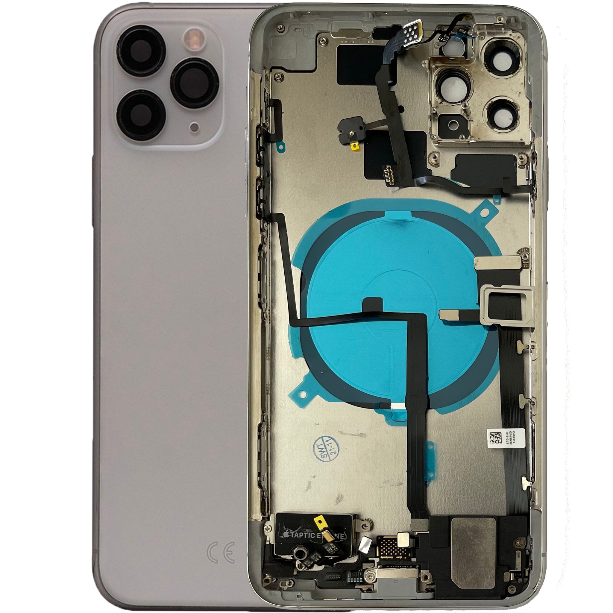 Scocca Posteriore Frame Telaio per Apple Iphone 11 Pro Max Back Case Cover