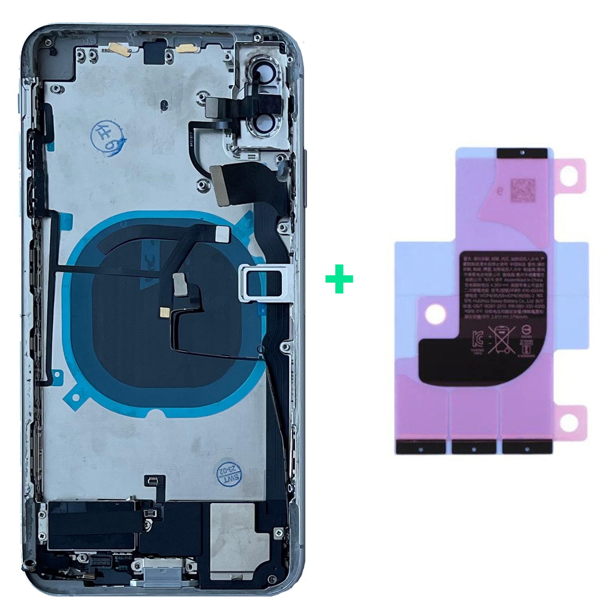 Scocca Posteriore Frame Telaio per Apple Iphone XS Max Back Case Cover