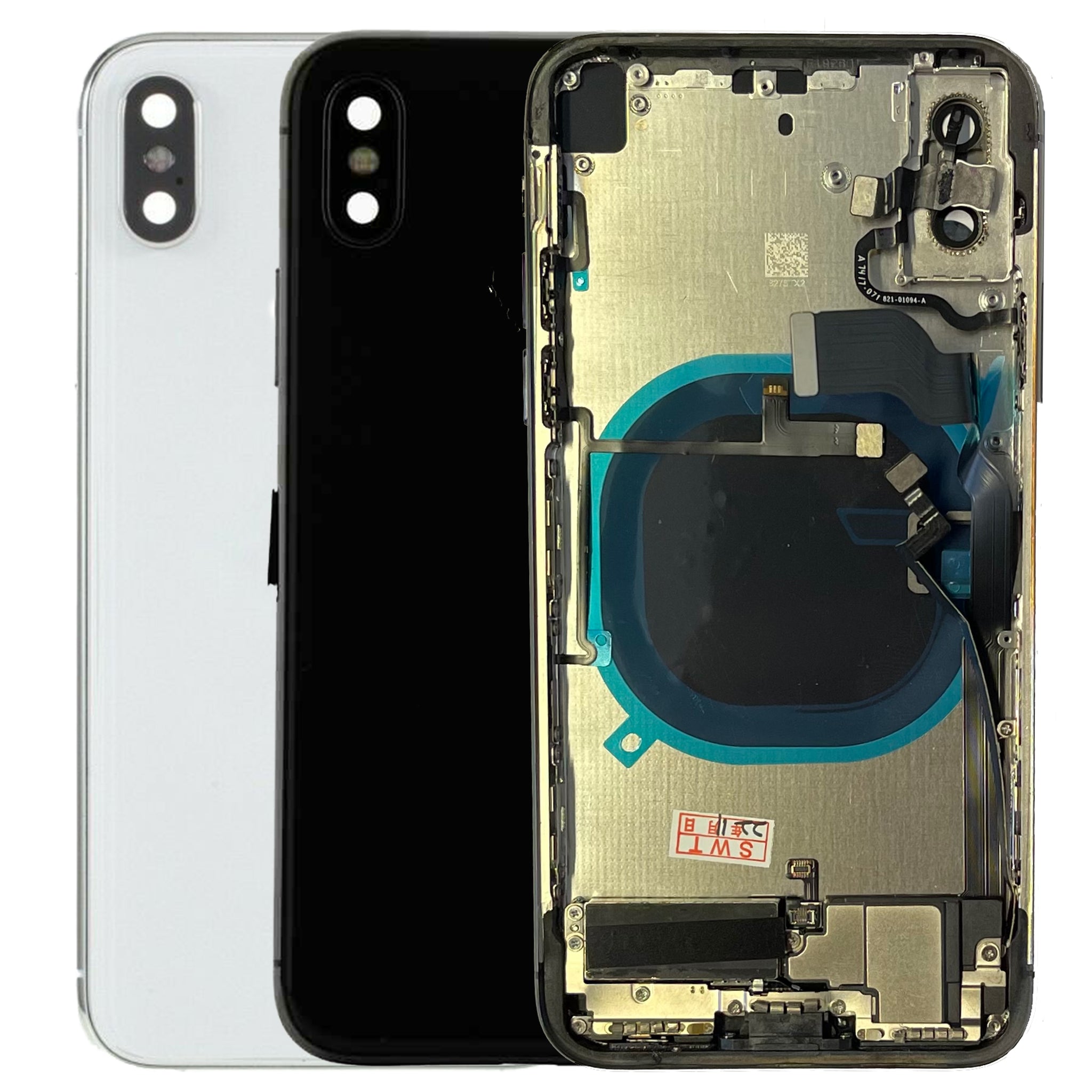 Scocca Posteriore Frame Telaio per Apple Iphone X Back Case Cover