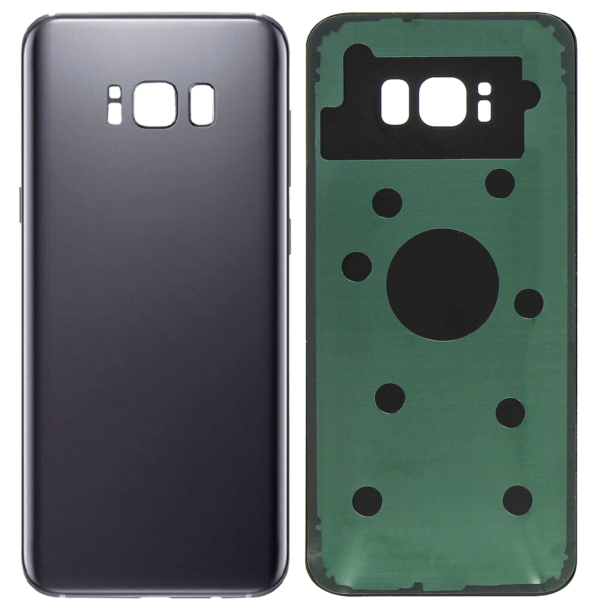 Scocca Posteriore per Samsung S8 SM-G950F Telaio Vetro Coperchio Back Cover Copri Batteria