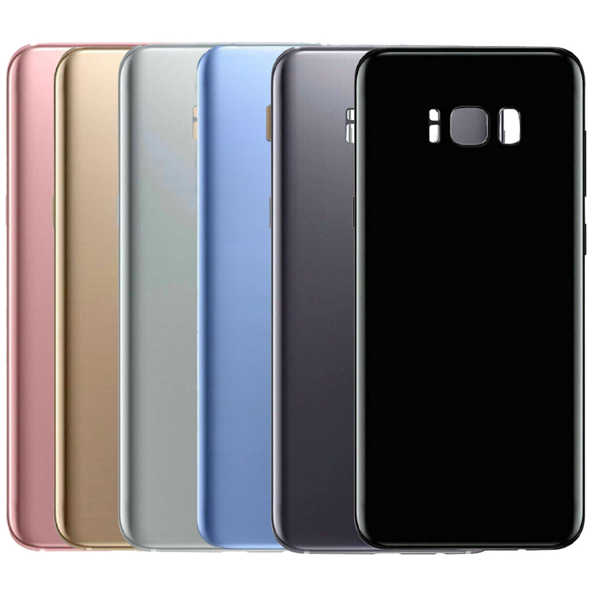 Scocca Posteriore per Samsung S8 SM-G950F Telaio Vetro Coperchio Back Cover Copri Batteria
