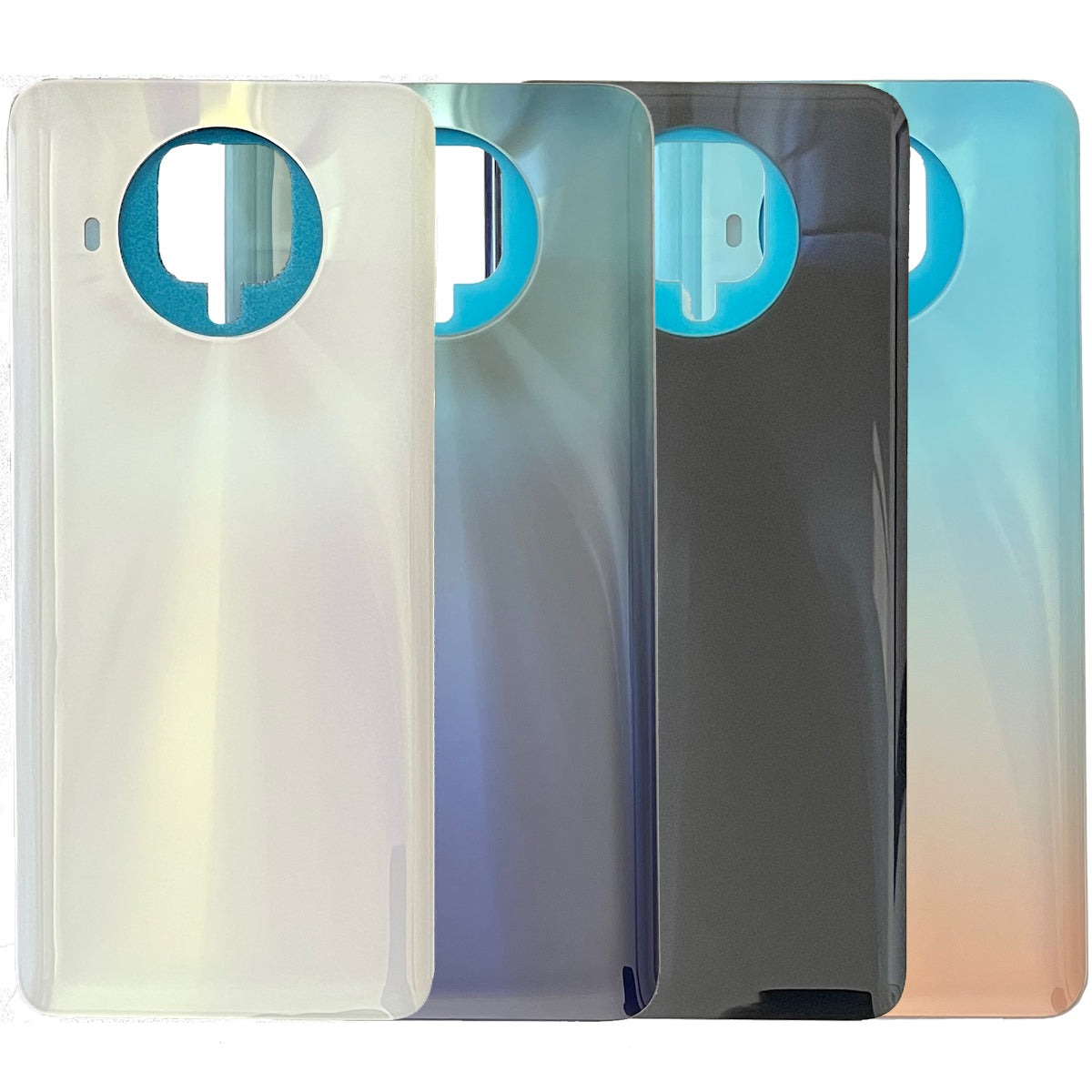 Scocca Posteriore per Xiaomi Mi 10T Lite Telaio Vetro Coperchio Back Cover Copri Batteria