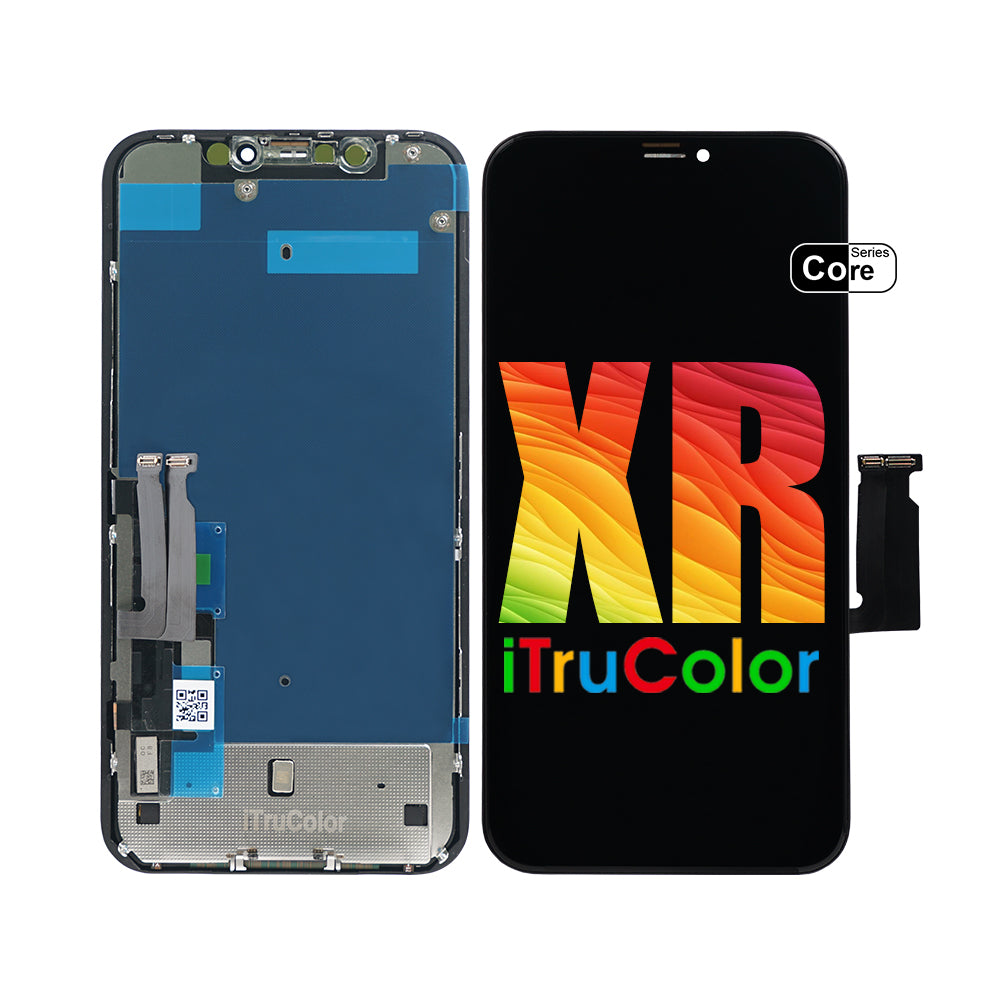 Display Schermo Lcd Incell iTruColor Apple Iphone XR Touch Screen Vetro Nero