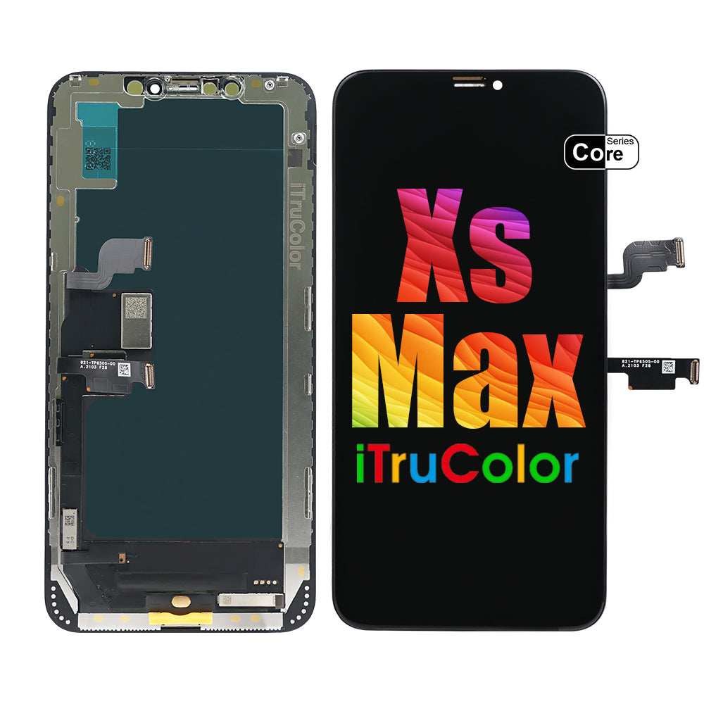 Display Schermo Lcd Incell iTruColor Apple Iphone XS Max Touch Screen Vetro Nero