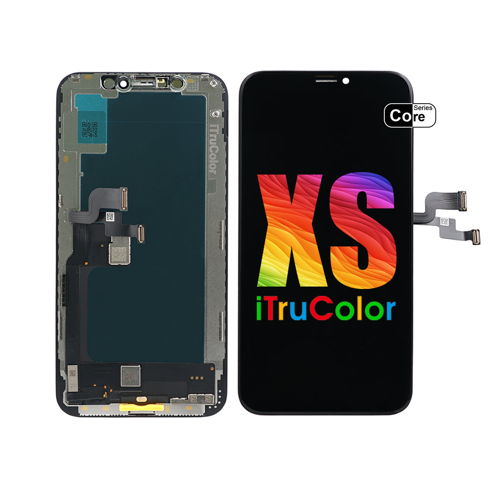 Display Schermo Lcd Incell iTruColor Apple Iphone XS Touch Screen Vetro Nero