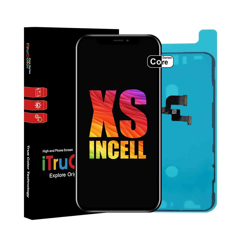 Display Schermo Lcd Incell iTruColor Apple Iphone X XR XS 11 Touch Screen Vetro + Pellicola a scelta